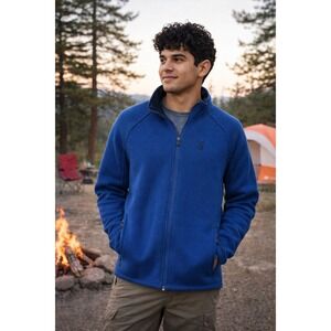 Spyder‎ Blue Full-Zip Jacket Men's XL/TG